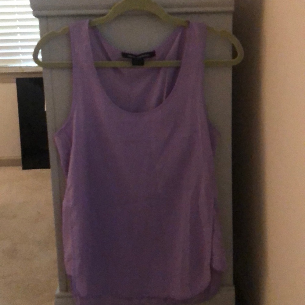 French connection purple tank